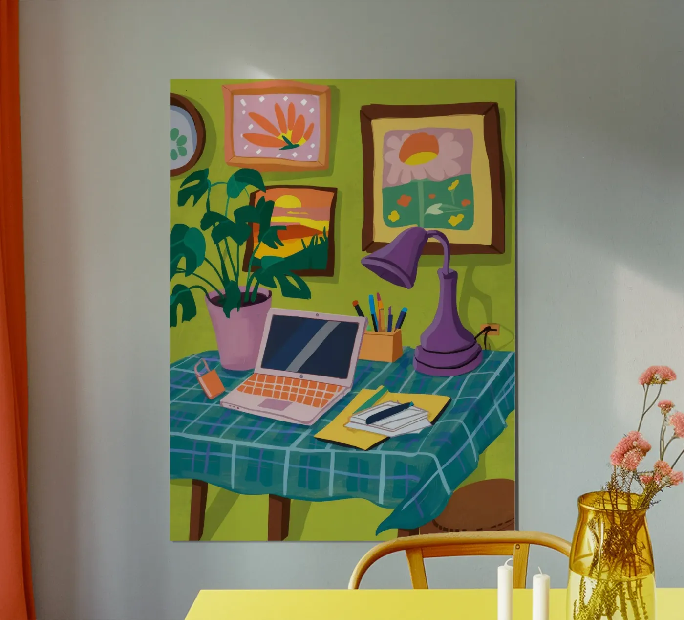 Creative Corner Vibe poster by Aurora Muse
