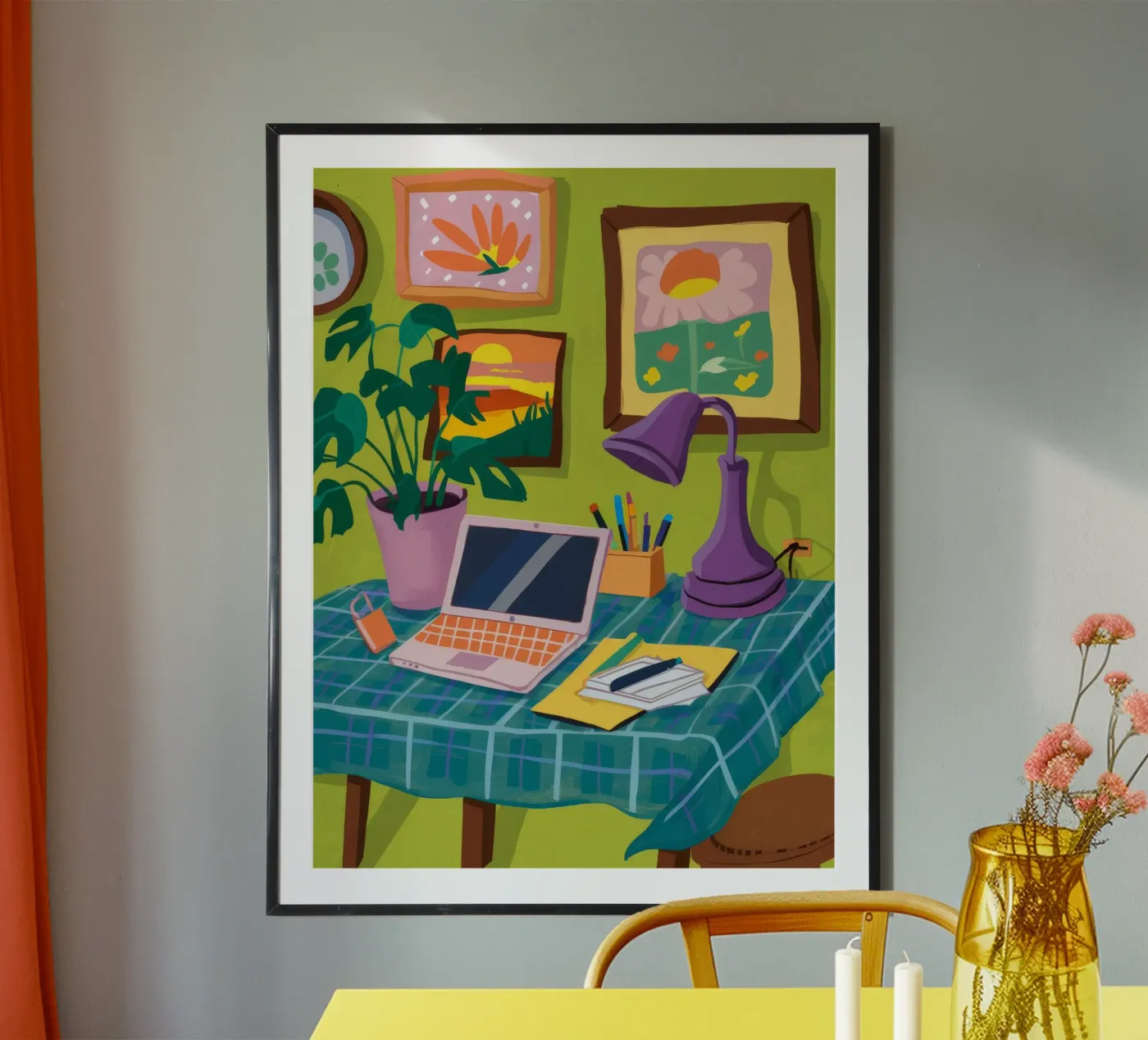 Creative Corner Vibe poster by Aurora Muse