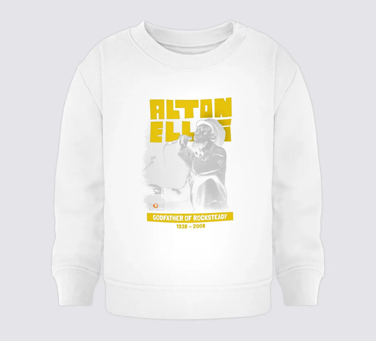 Alton Ellis - Godfather Of Rocksteady 1938 - 2008 felpa neonato da Nadirsungga