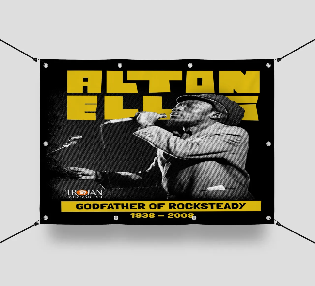 Alton Ellis - Godfather Of Rocksteady 1938 - 2008 telo in pvc da Nadirsungga