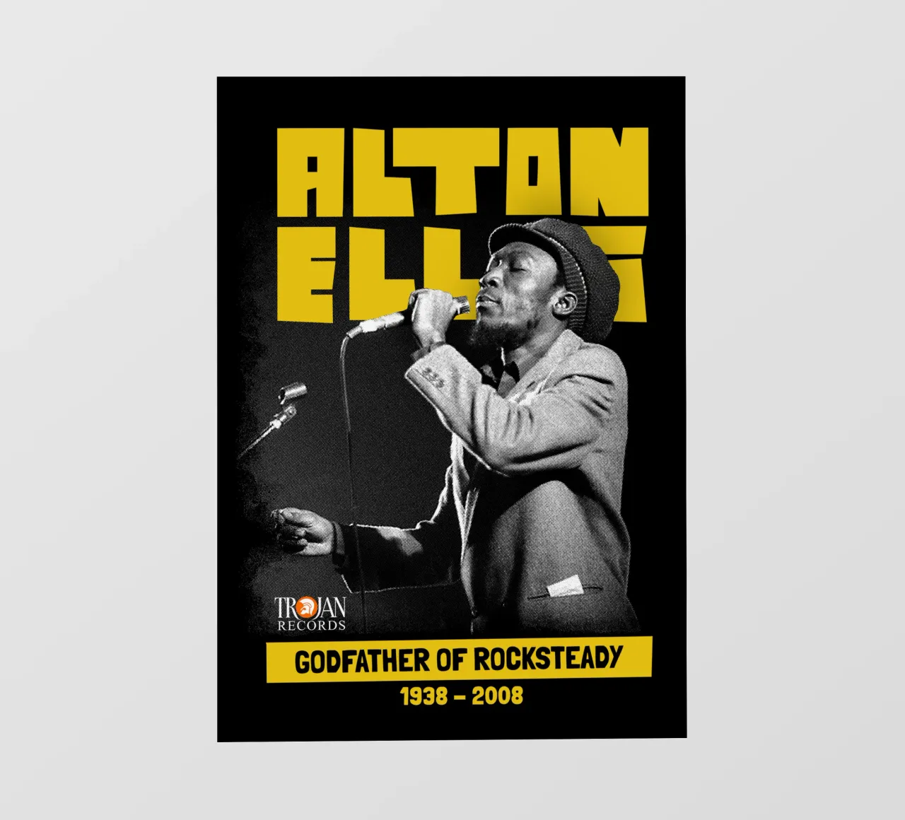 Alton Ellis - Godfather Of Rocksteady 1938 - 2008 telo in pvc da Nadirsungga