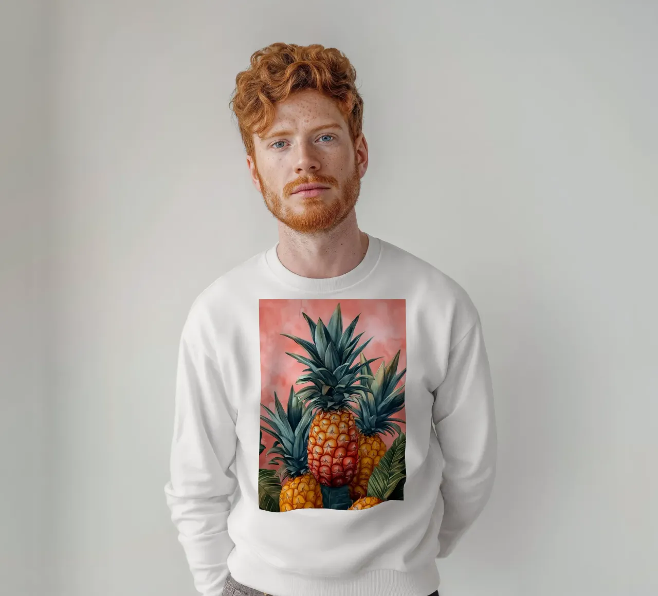 Ananas felpa da Justyna Jaszke JBJart