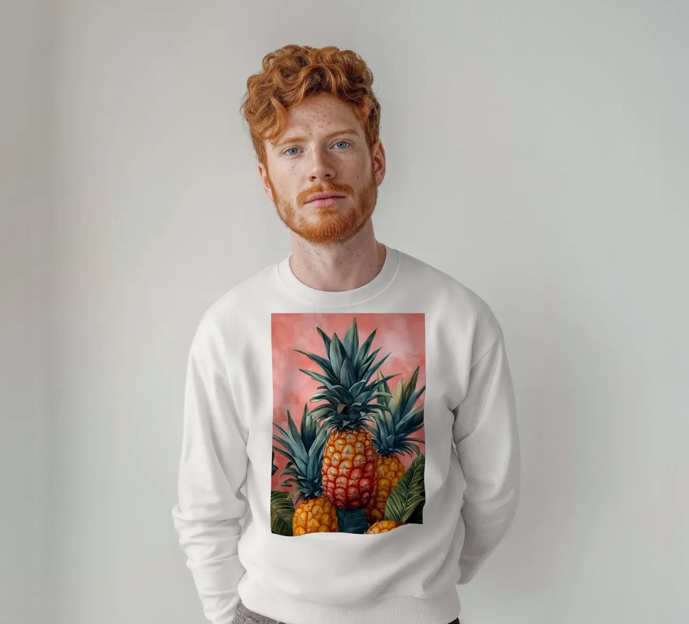 Ananas felpa da Justyna Jaszke JBJart