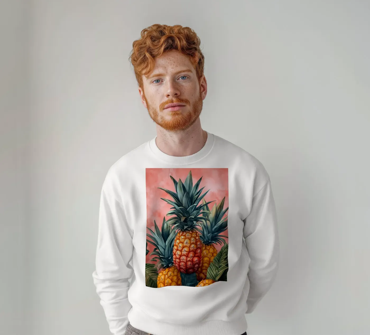 Ananas felpa da Justyna Jaszke JBJart