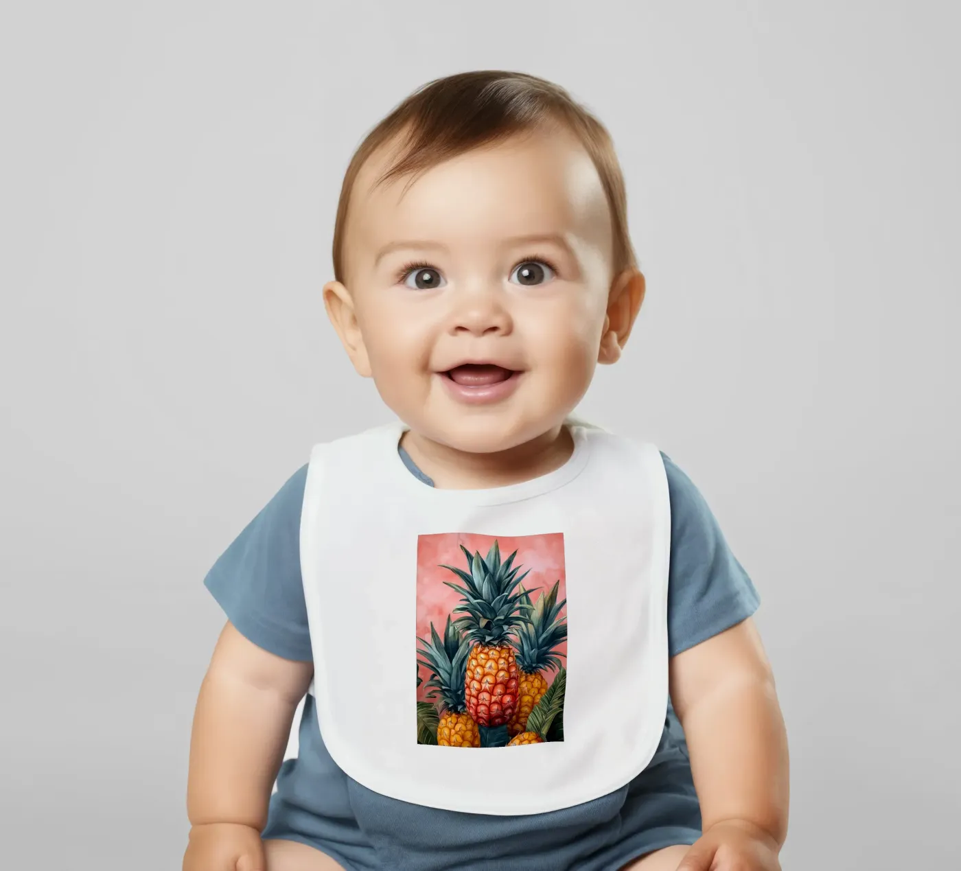 Ananas bavoir de Justyna Jaszke JBJart