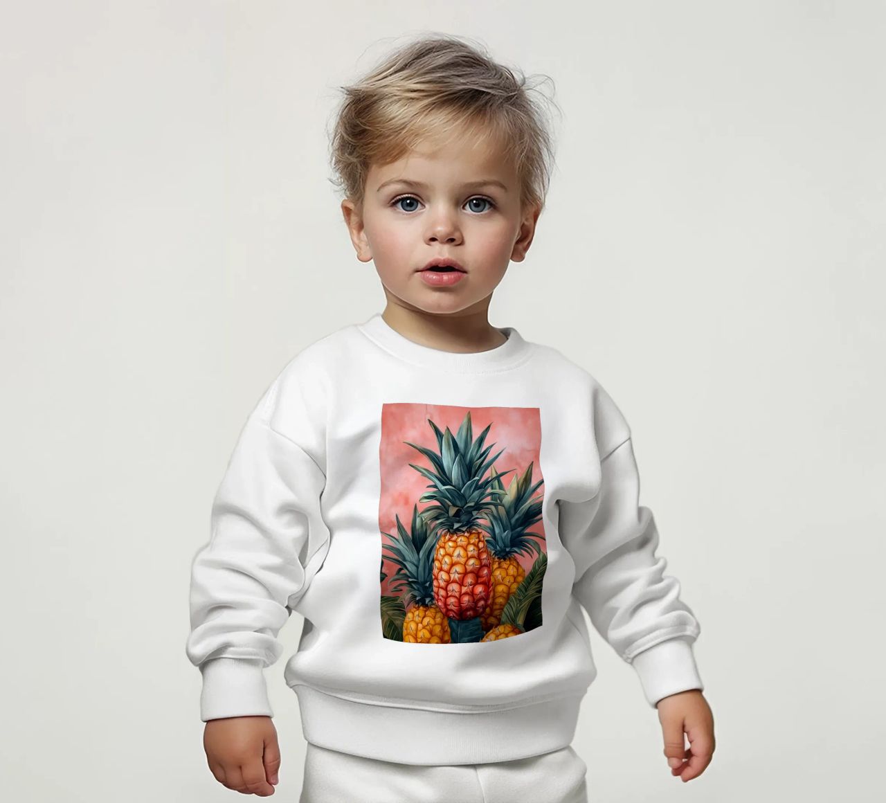 Ananas felpa neonato da Justyna Jaszke JBJart
