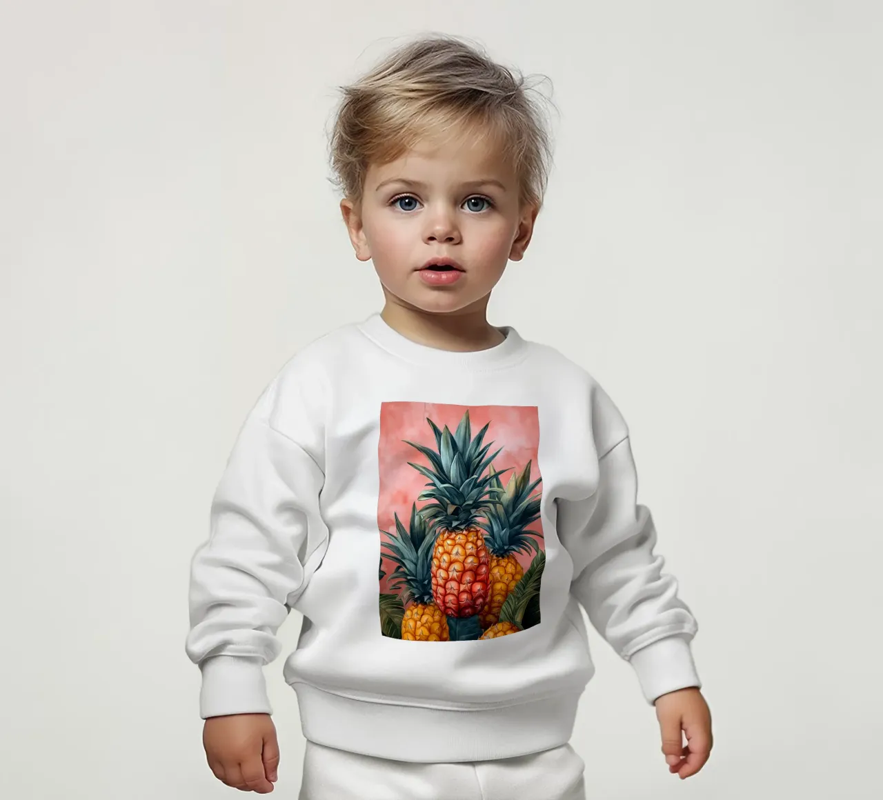 Ananas felpa neonato da Justyna Jaszke JBJart