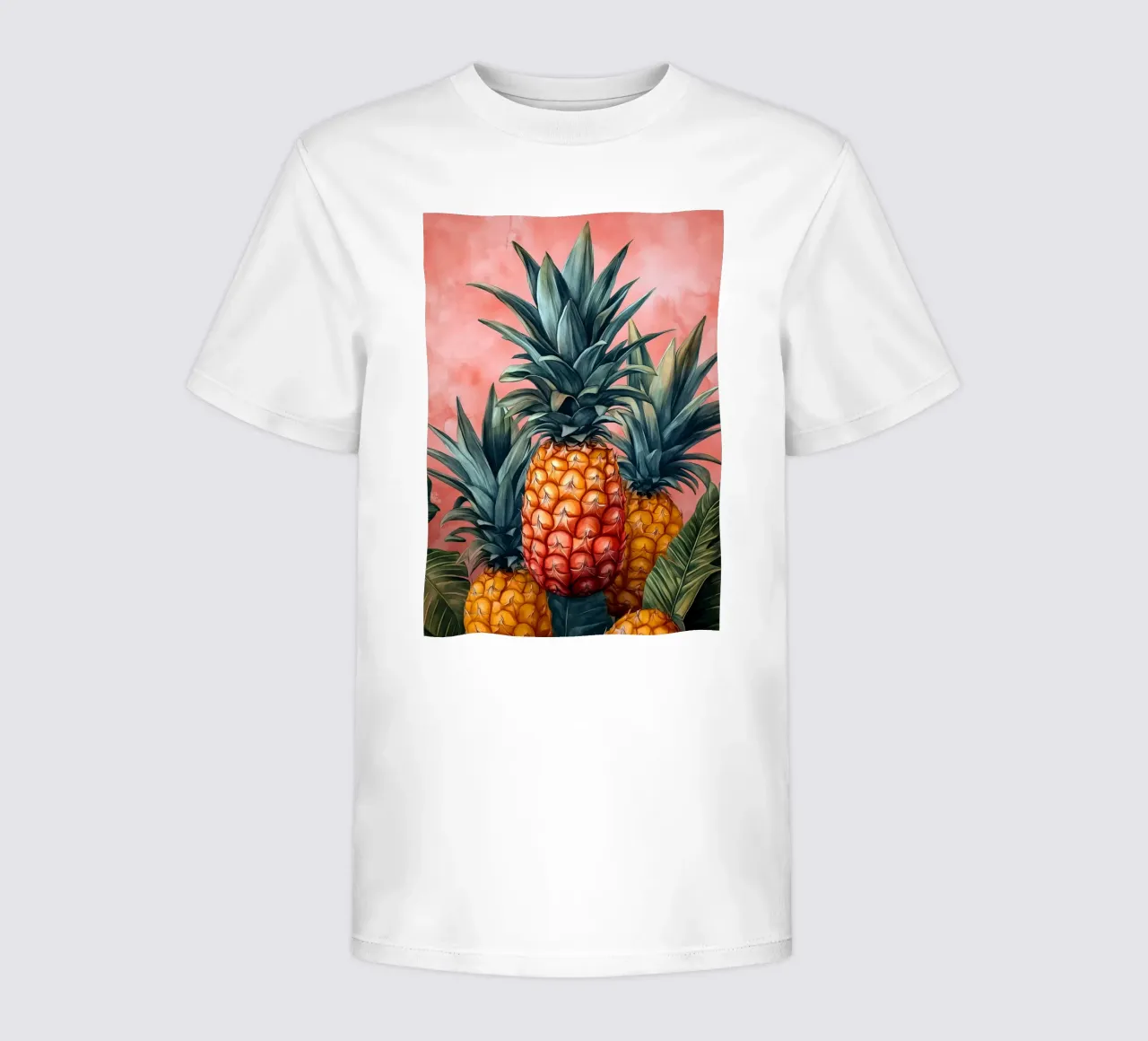 Ananas t-shirt bambini da Justyna Jaszke JBJart