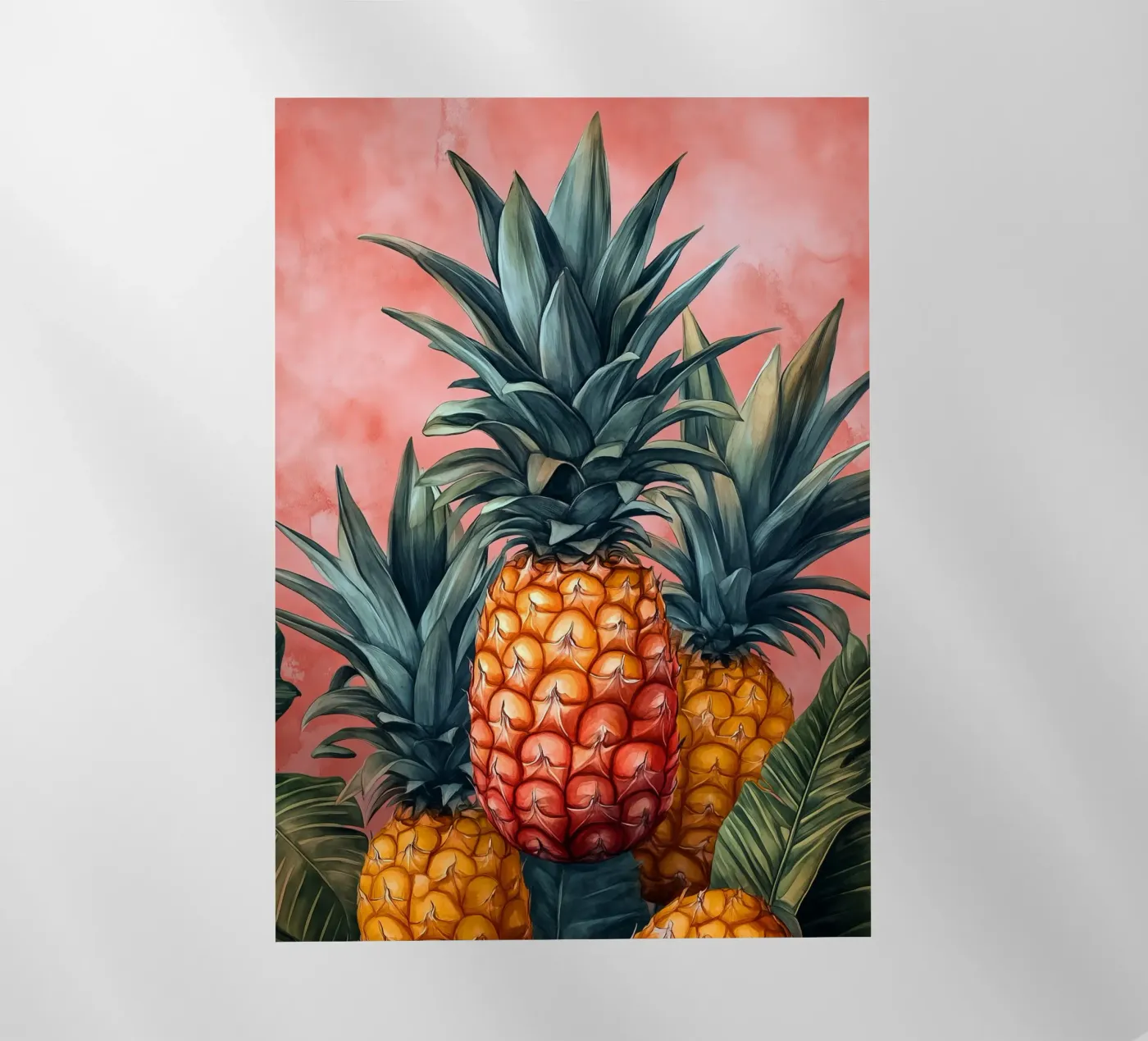 Pineapples Backlit Folie von Justyna Jaszke JBJart