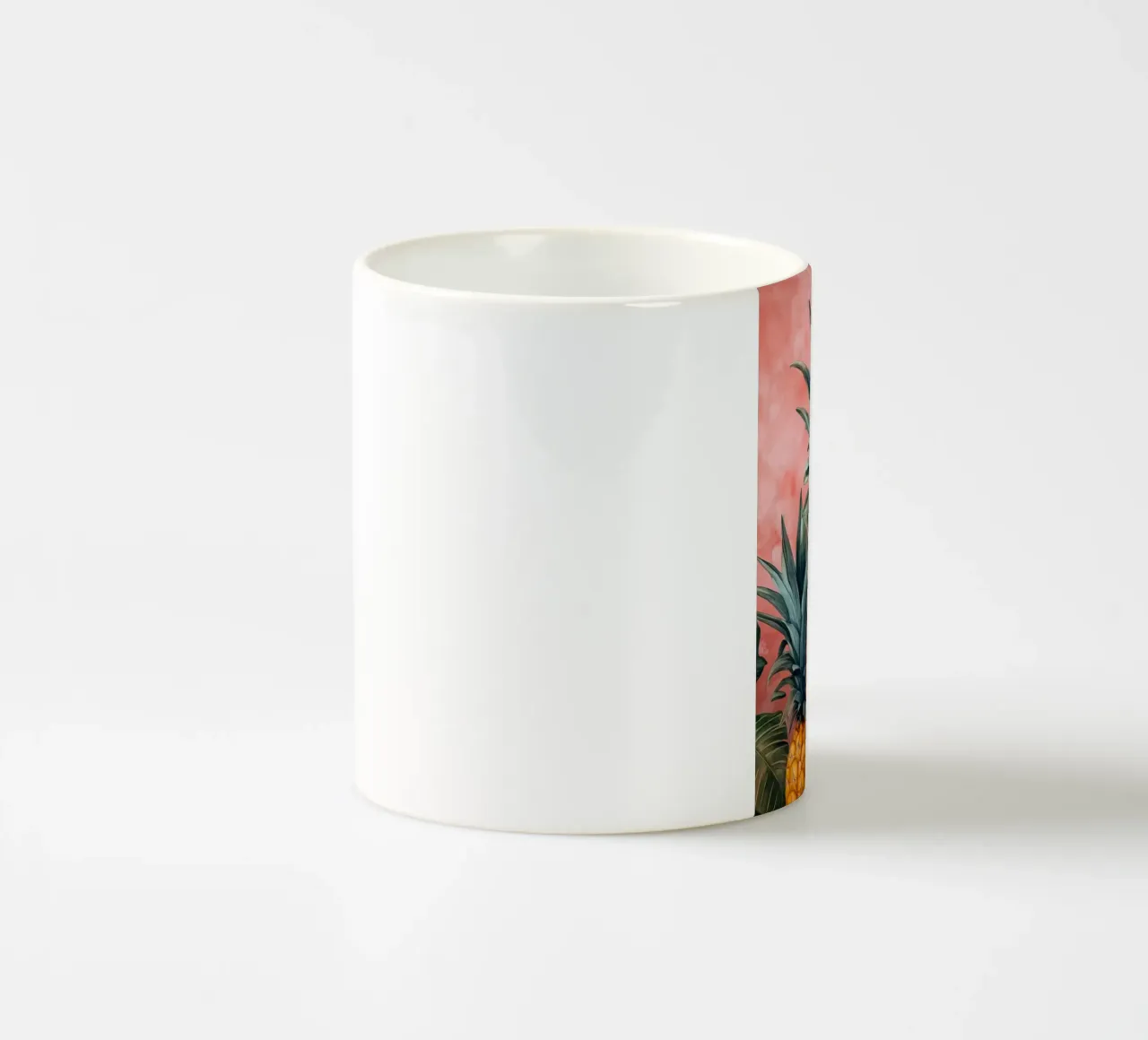 Ananas tazza in ceramica da Justyna Jaszke JBJart