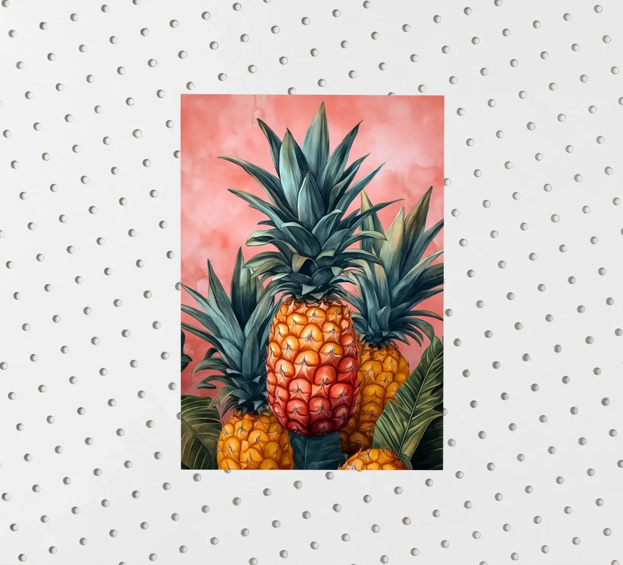 Pineapples sticker by Justyna Jaszke JBJart