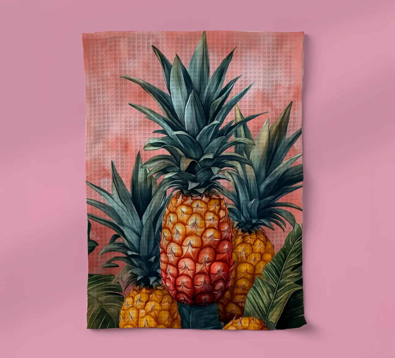 Ananas canovaccio da cucina da Justyna Jaszke JBJart