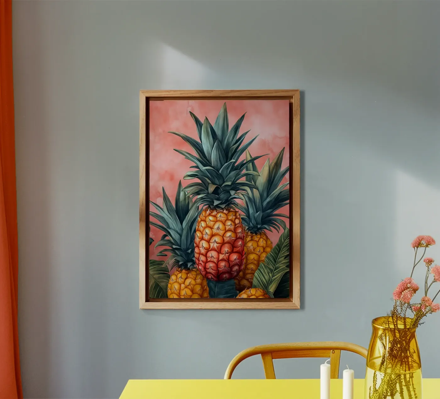 Ananas alluminio dibond da Justyna Jaszke JBJart