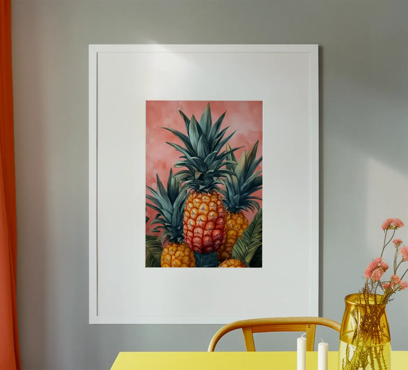 Pineapples poster da Justyna Jaszke JBJart