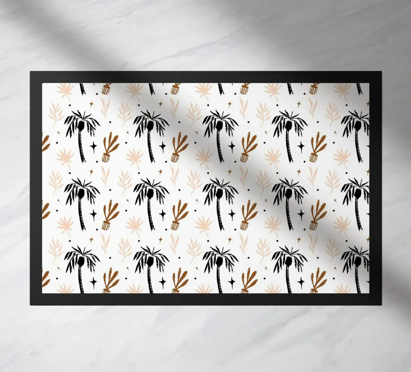 Seaside Pattern No 01 doormat by treechild