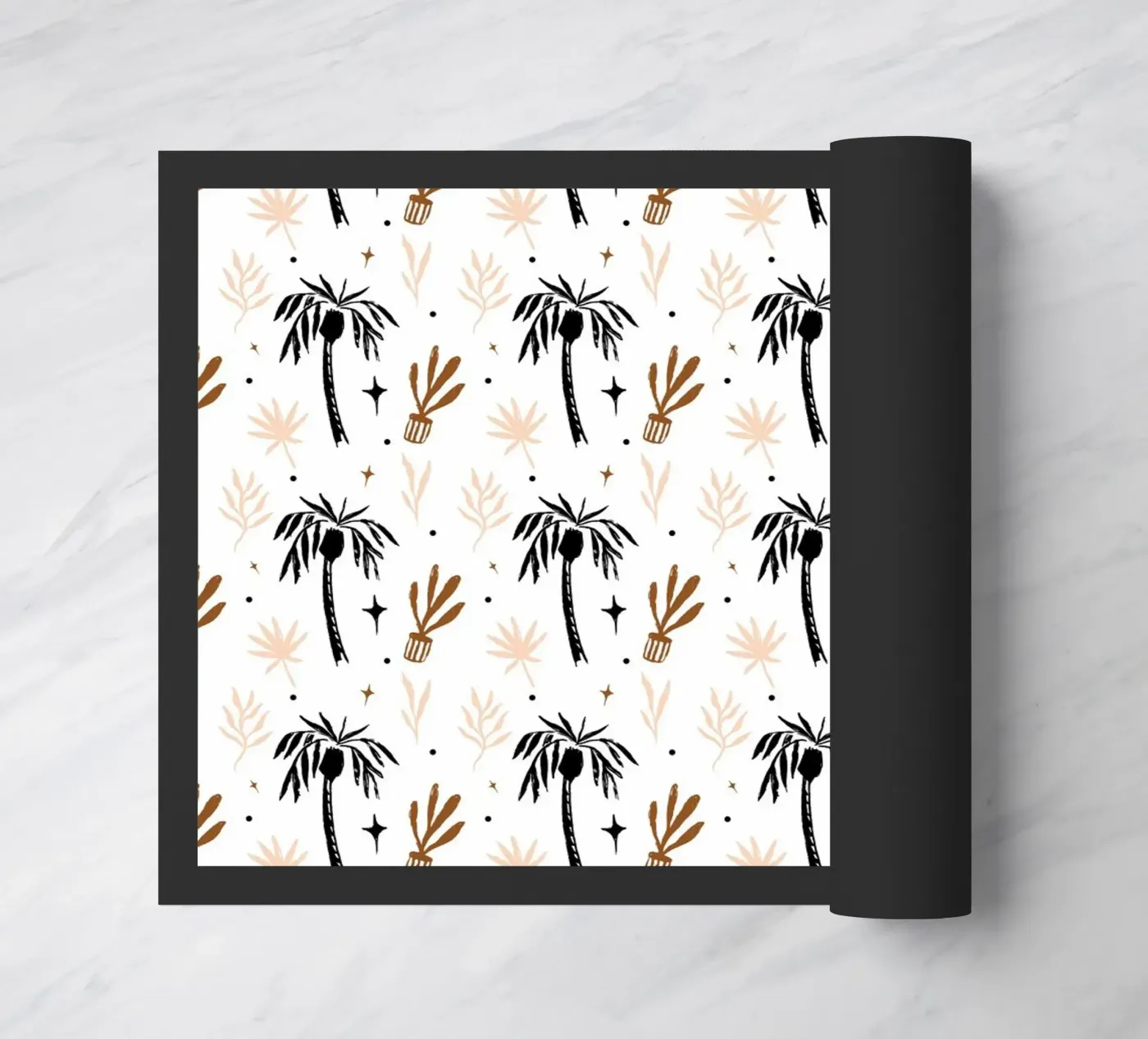 Seaside Pattern No 01 doormat by treechild