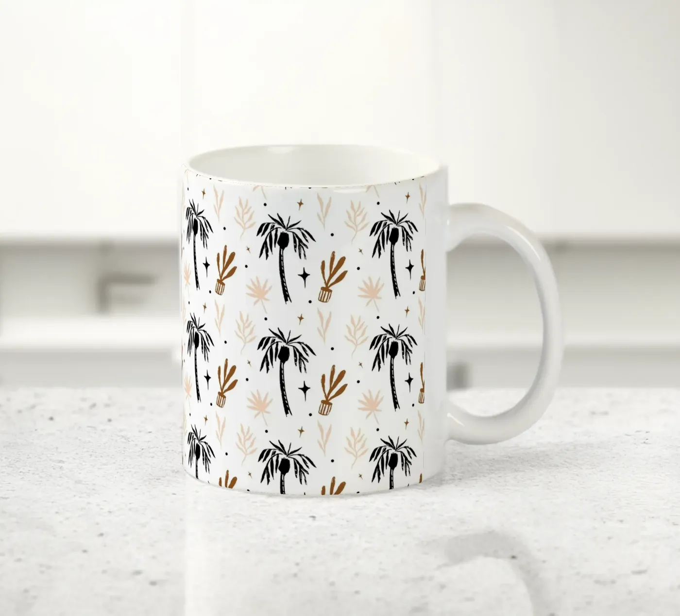 Seaside Pattern No 01 ceramic mug by treechild