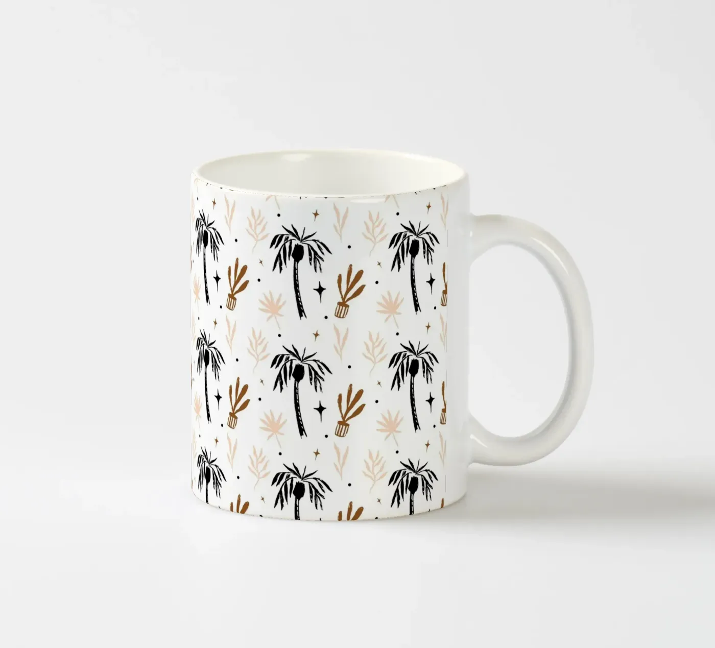 Seaside Pattern No 01 ceramic mug by treechild