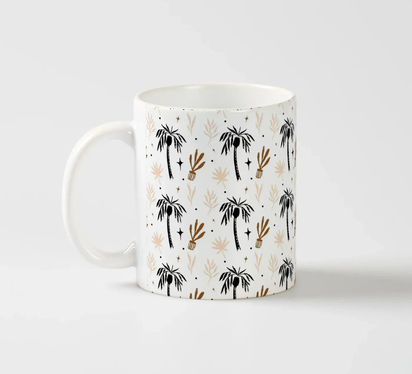 Seaside Pattern No 01 ceramic mug by treechild