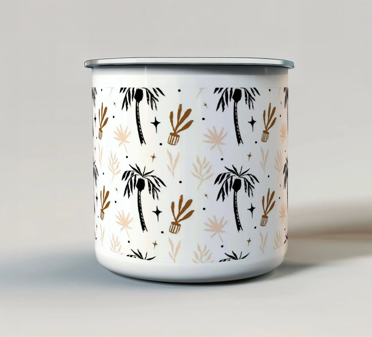 Seaside Pattern No 01 tazza in smalto da treechild