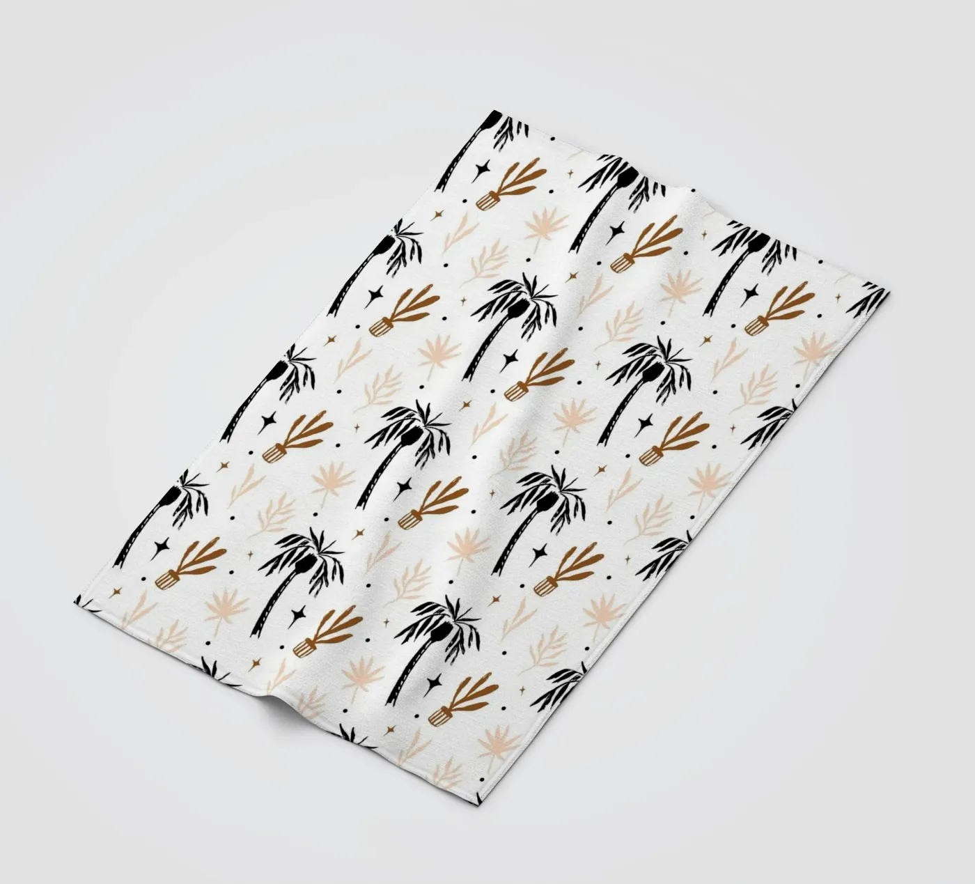 Seaside Pattern No 01 Fleecedecke von treechild