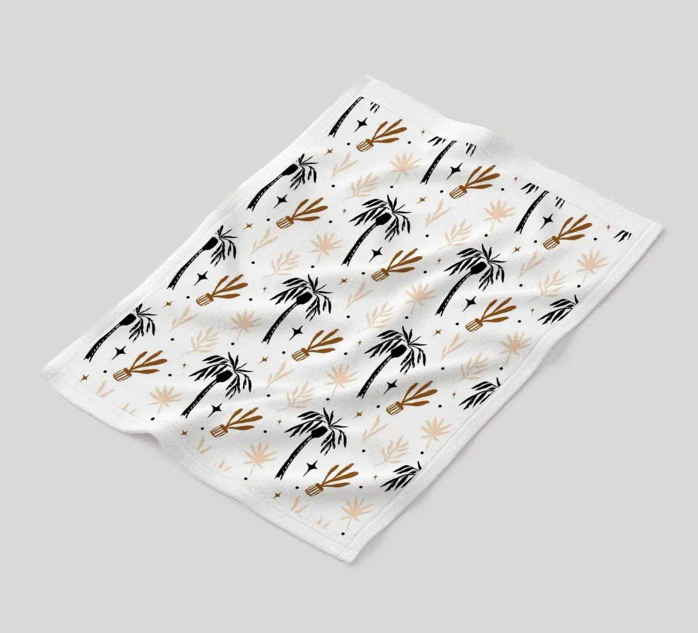 Seaside Pattern No 01 Fleecedecke von treechild