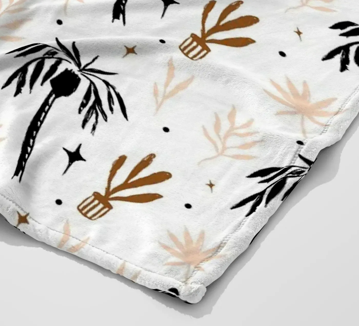 Seaside Pattern No 01 Fleecedecke von treechild