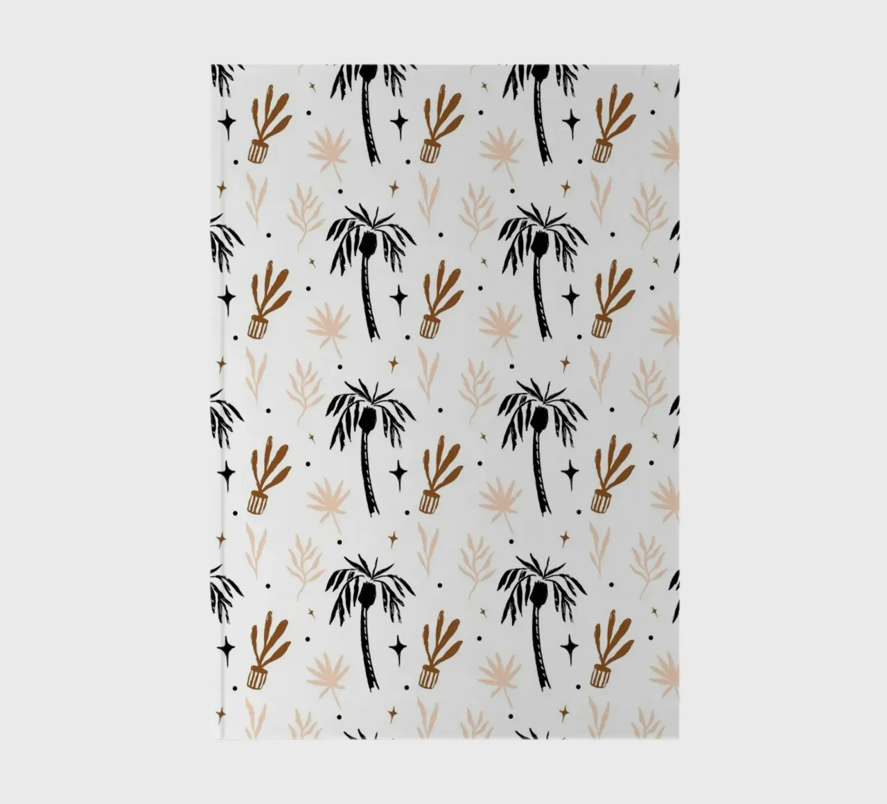 Seaside Pattern No 01 Notizbuch von treechild