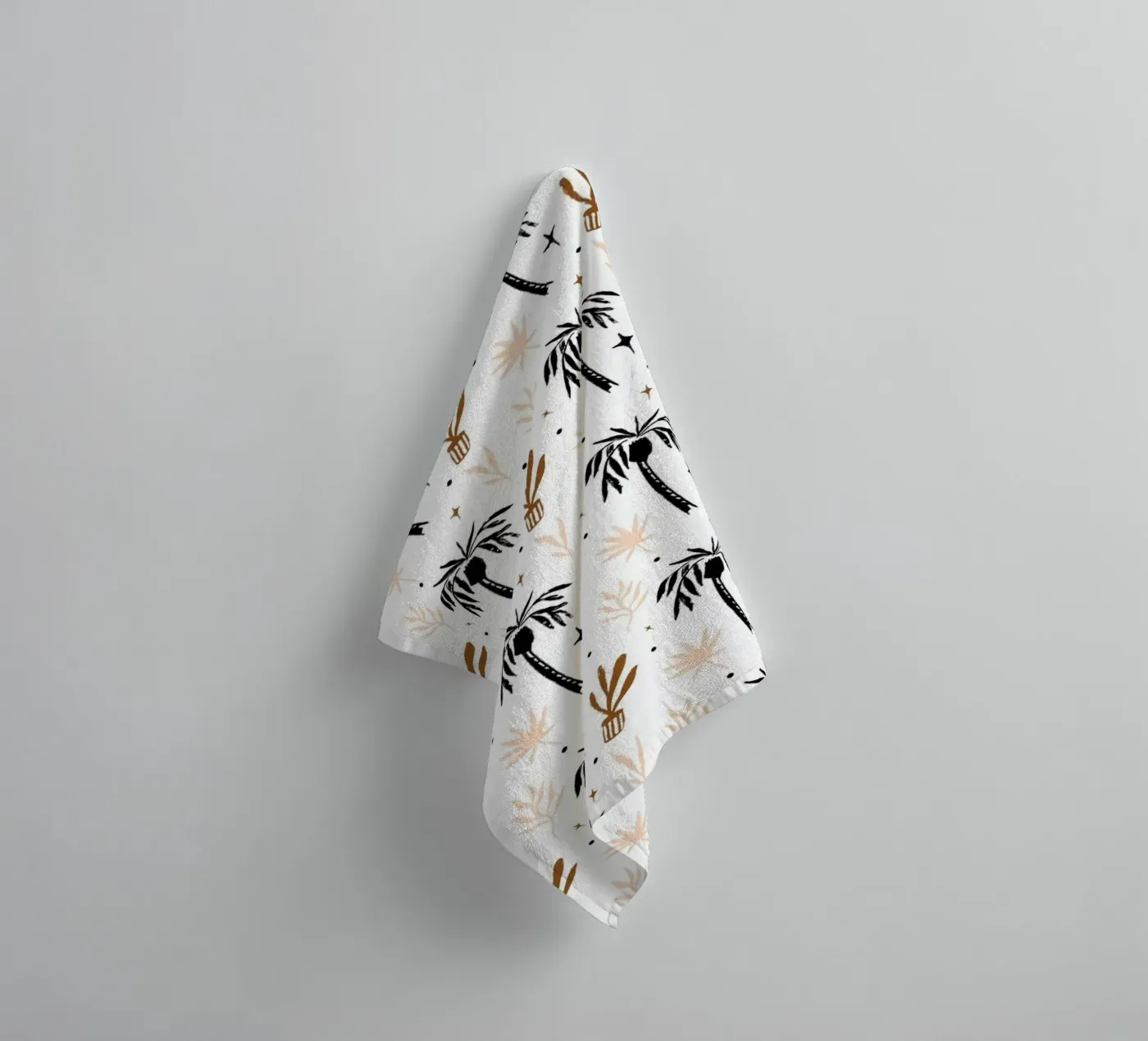 Seaside Pattern No 01 badhanddoek van treechild