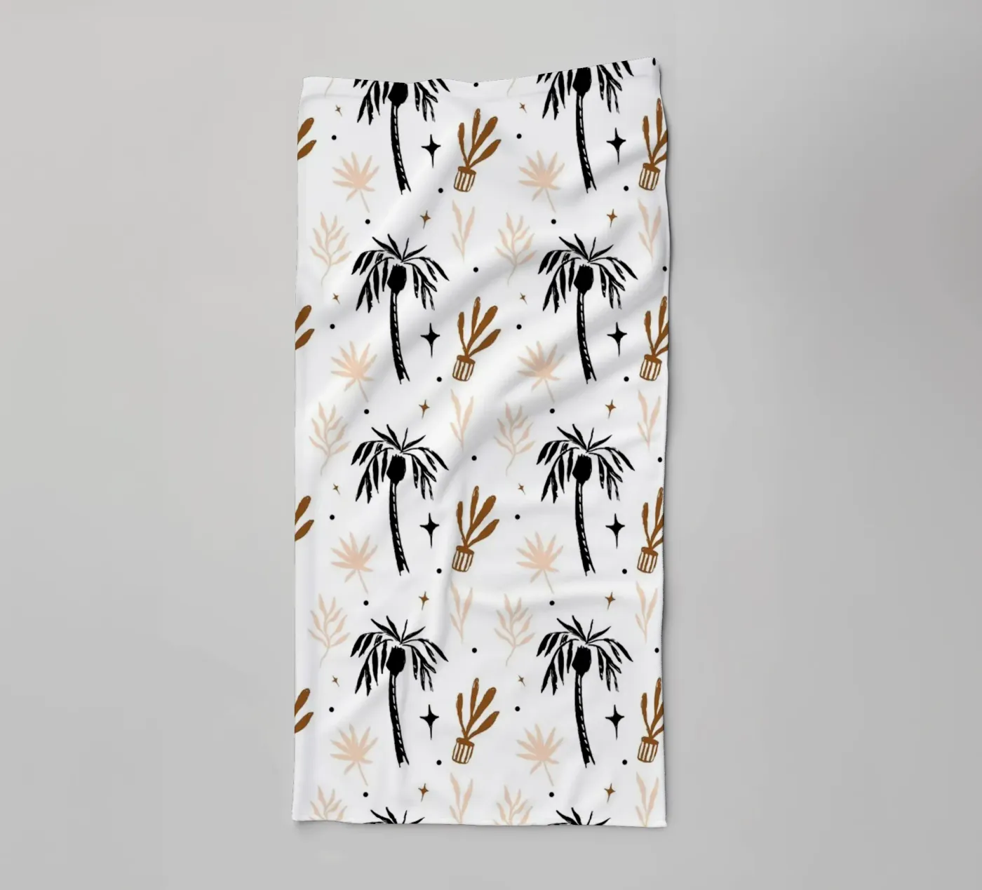 Seaside Pattern No 01 badhanddoek van treechild