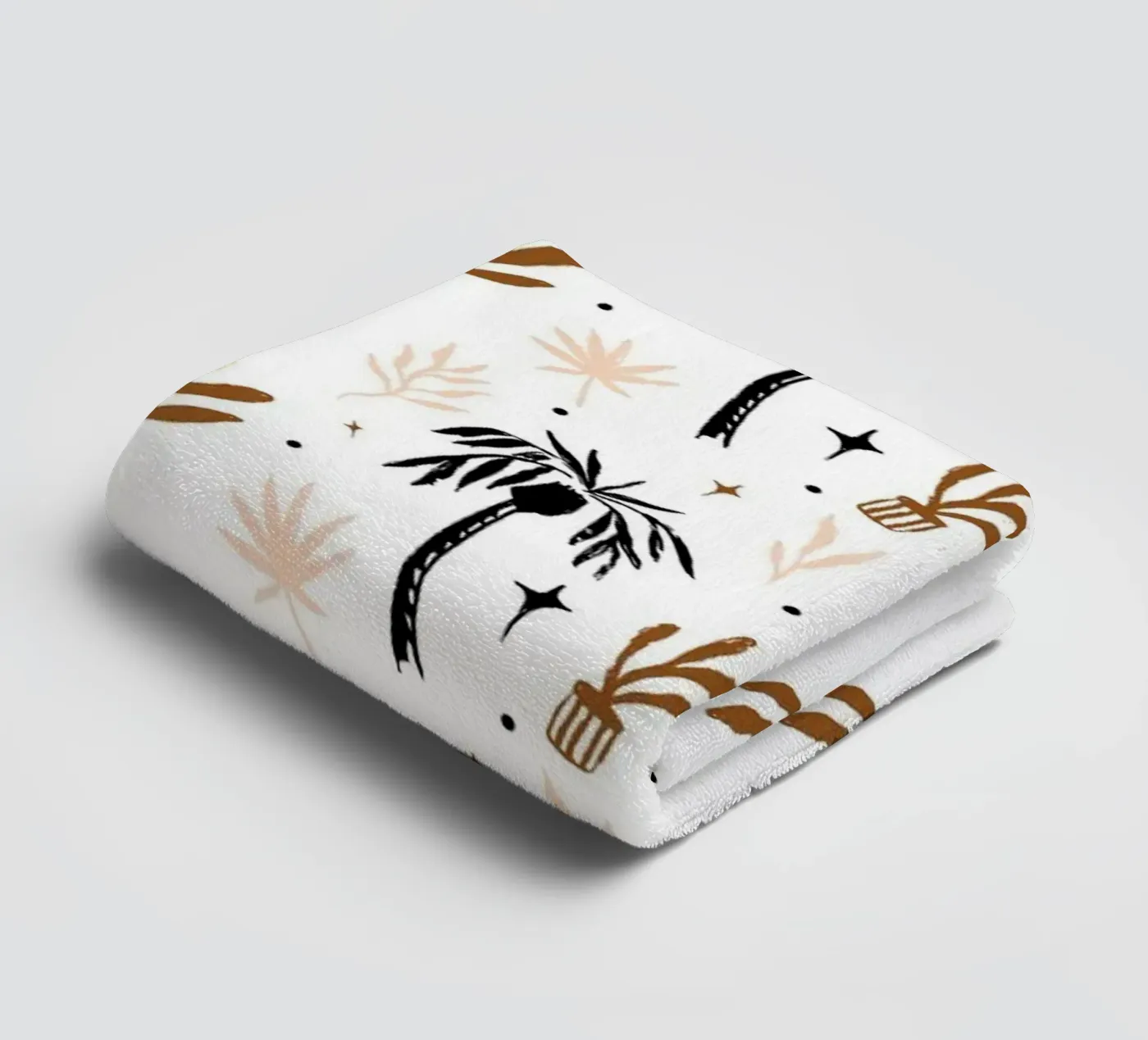 Seaside Pattern No 01 badhanddoek van treechild