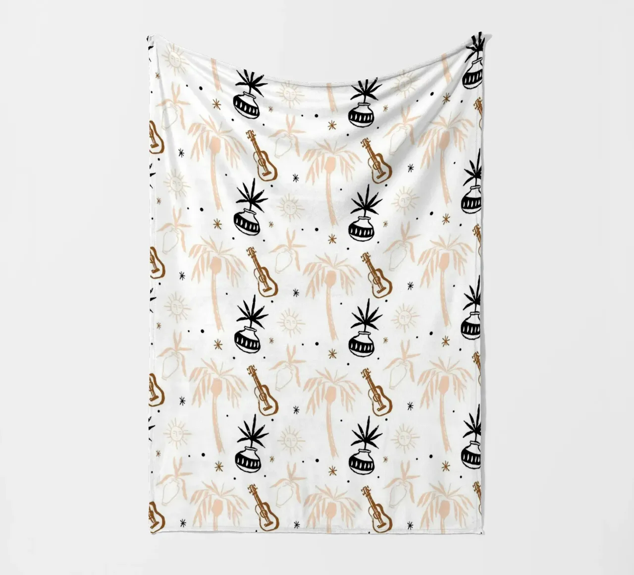 Seaside Pattern No 02 coperta in pile da treechild