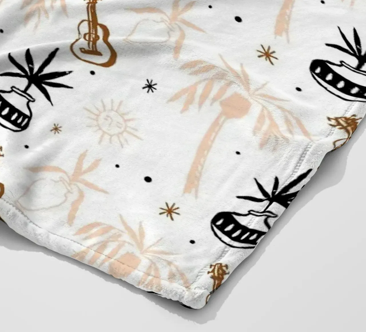 Seaside Pattern No 02 coperta in pile da treechild