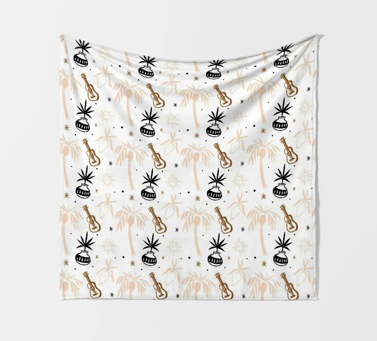 Seaside Pattern No 02 Fleecedecke von treechild