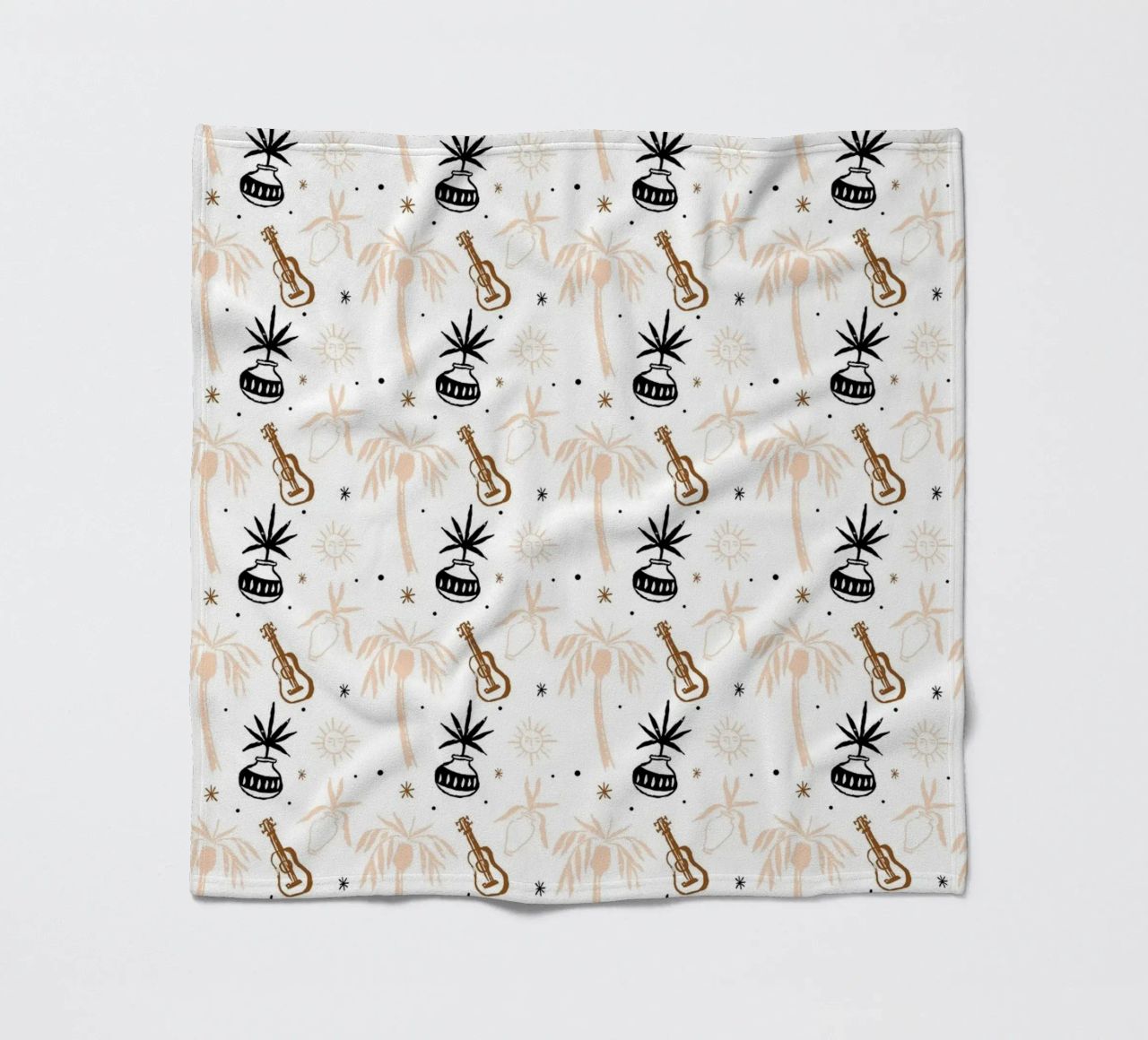 Seaside Pattern No 02 coperta in pile da treechild