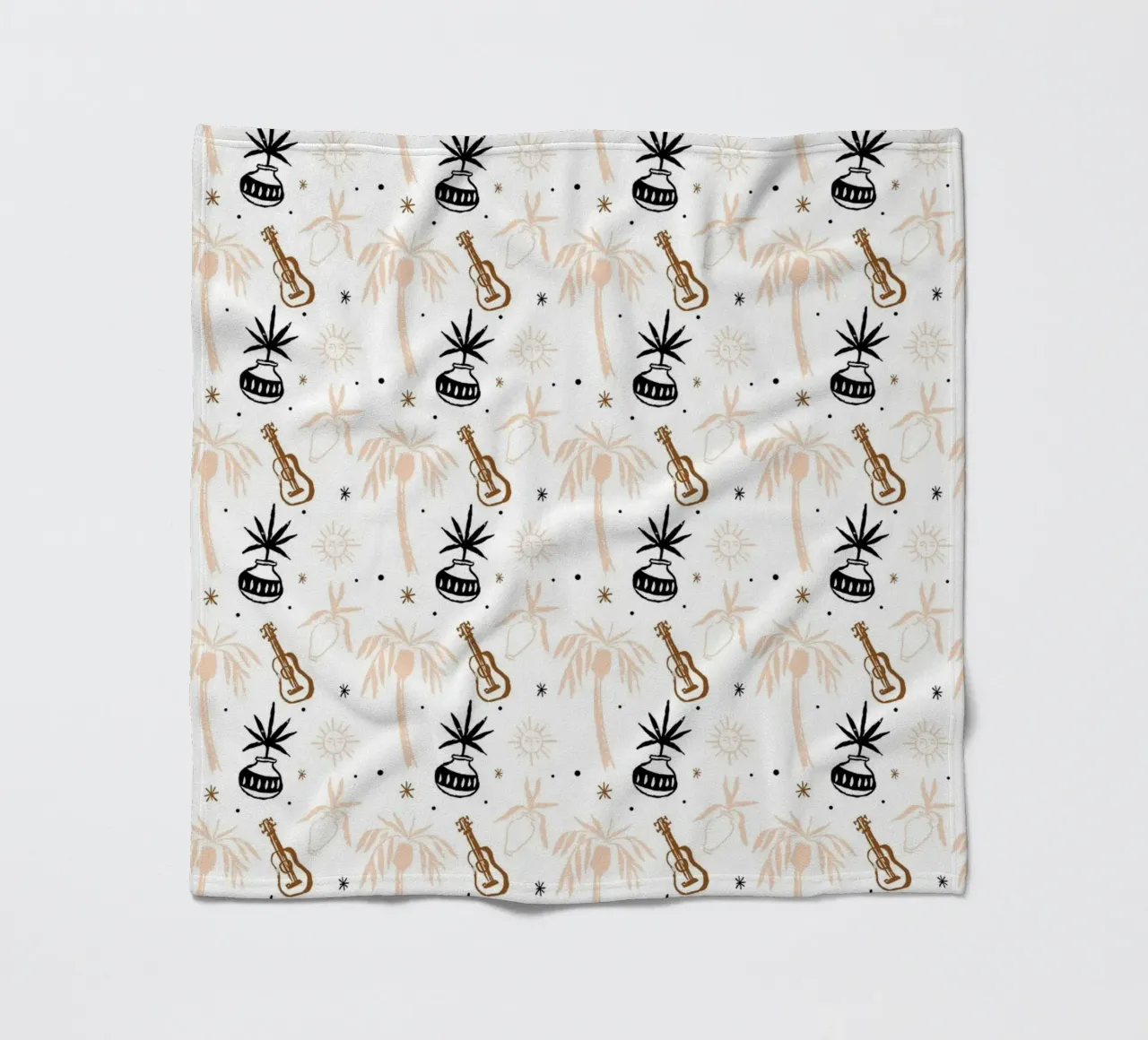 Seaside Pattern No 02 coperta in pile da treechild