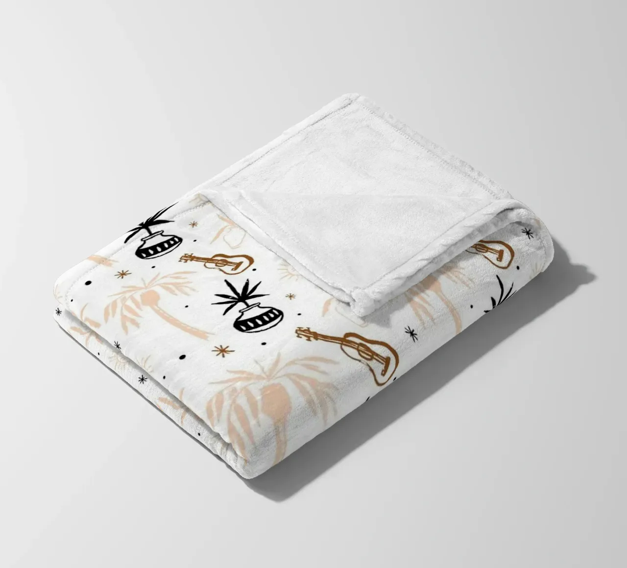 Seaside Pattern No 02 coperta in pile da treechild