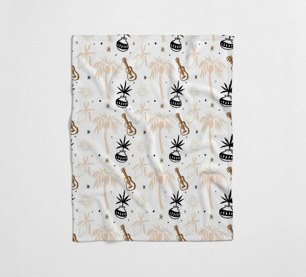 Seaside Pattern No 02 coperta in pile da treechild