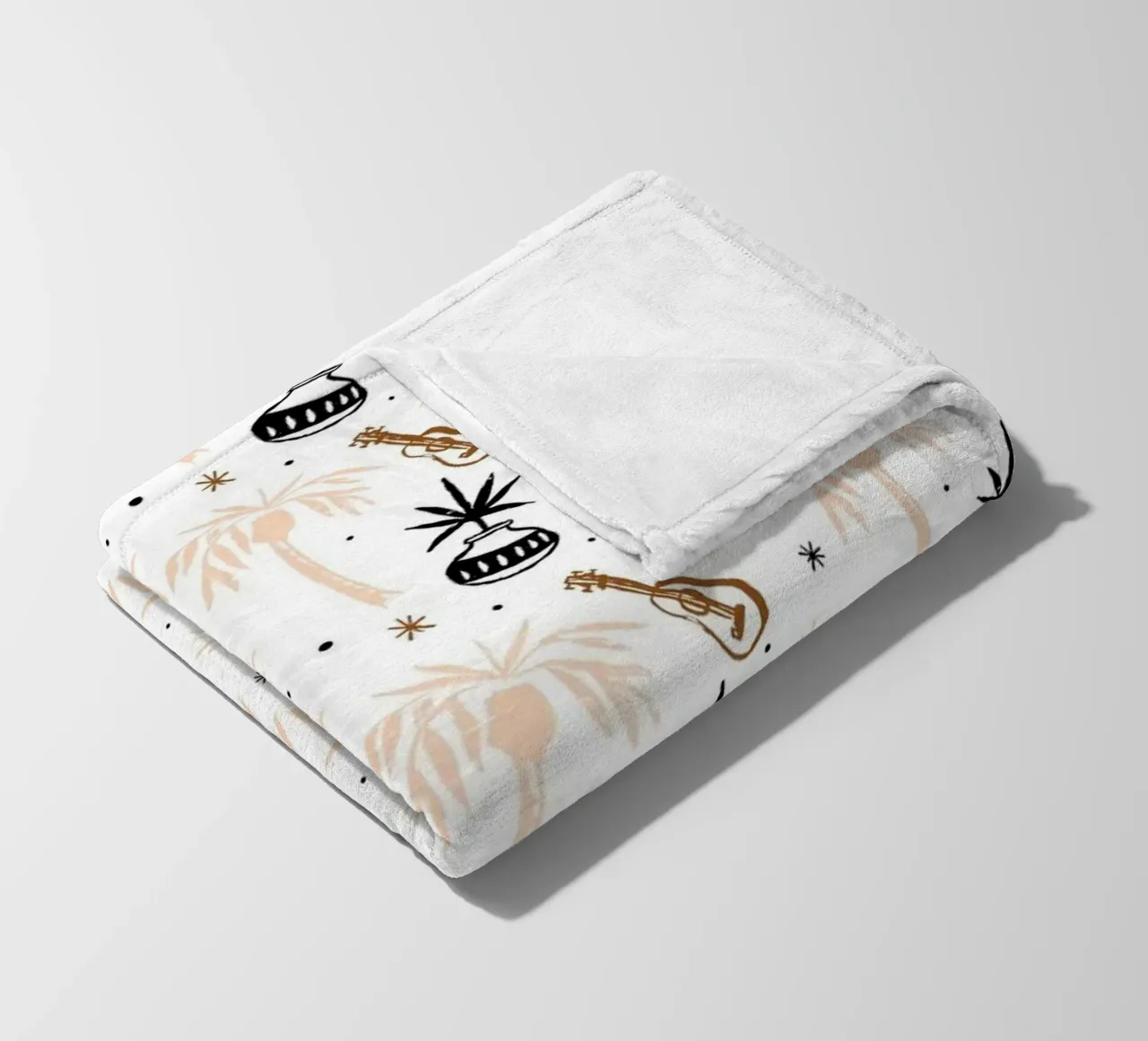 Seaside Pattern No 02 coperta in pile da treechild