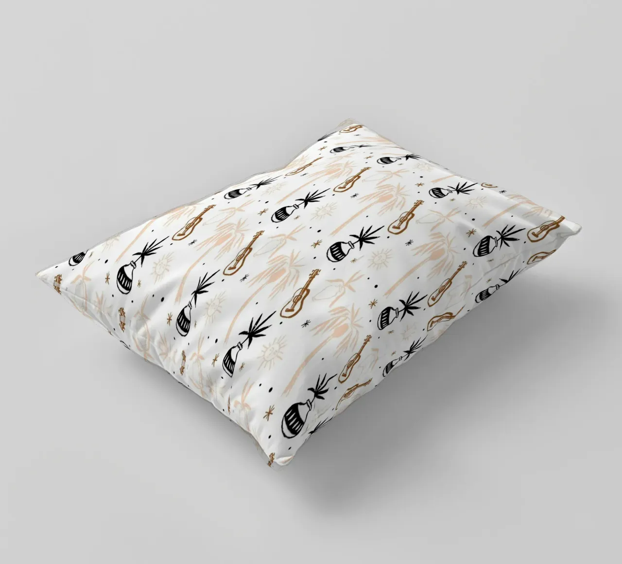 Seaside Pattern No 02 Kissen von treechild