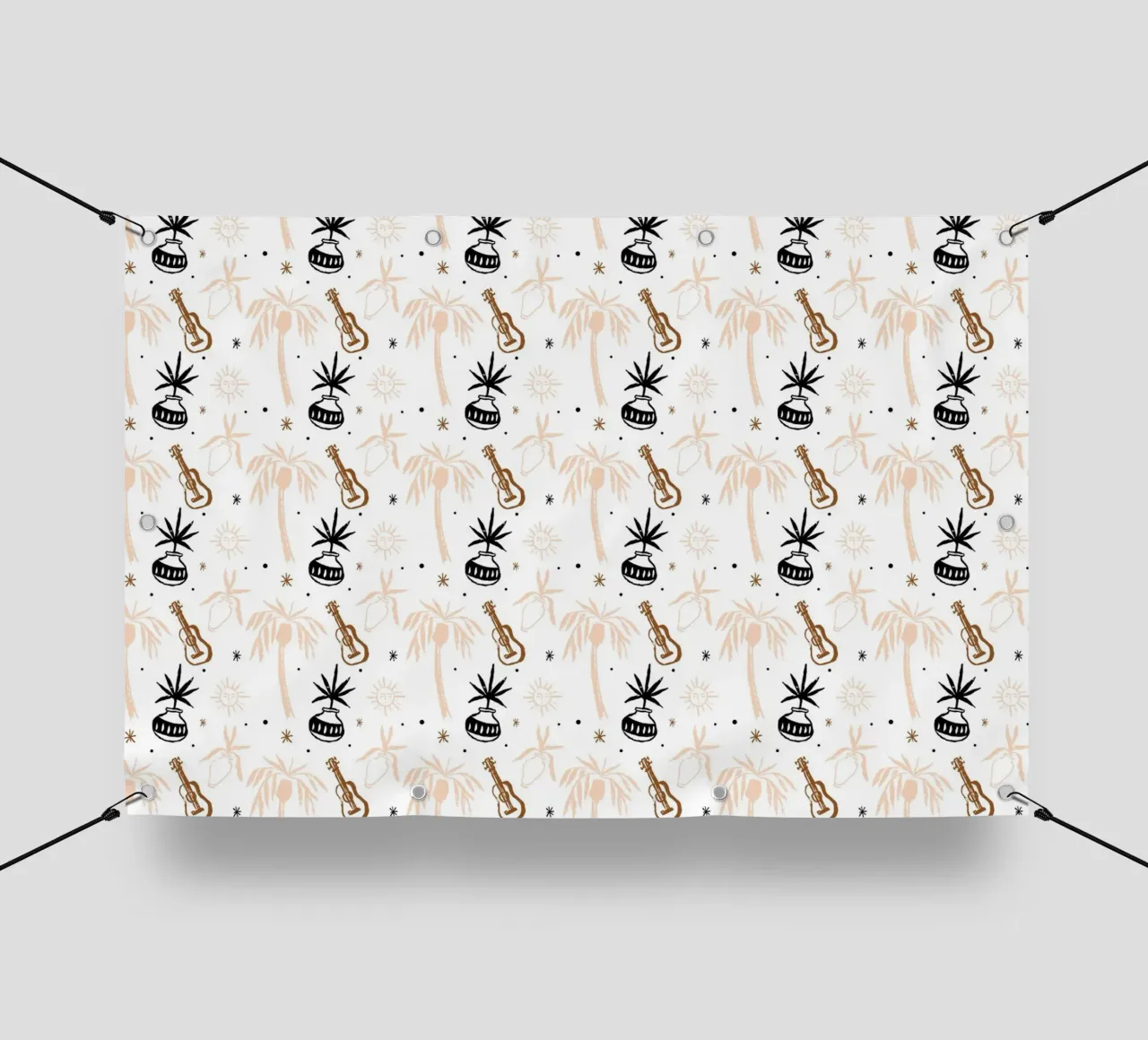 Seaside Pattern No 02 PVC Plane von treechild