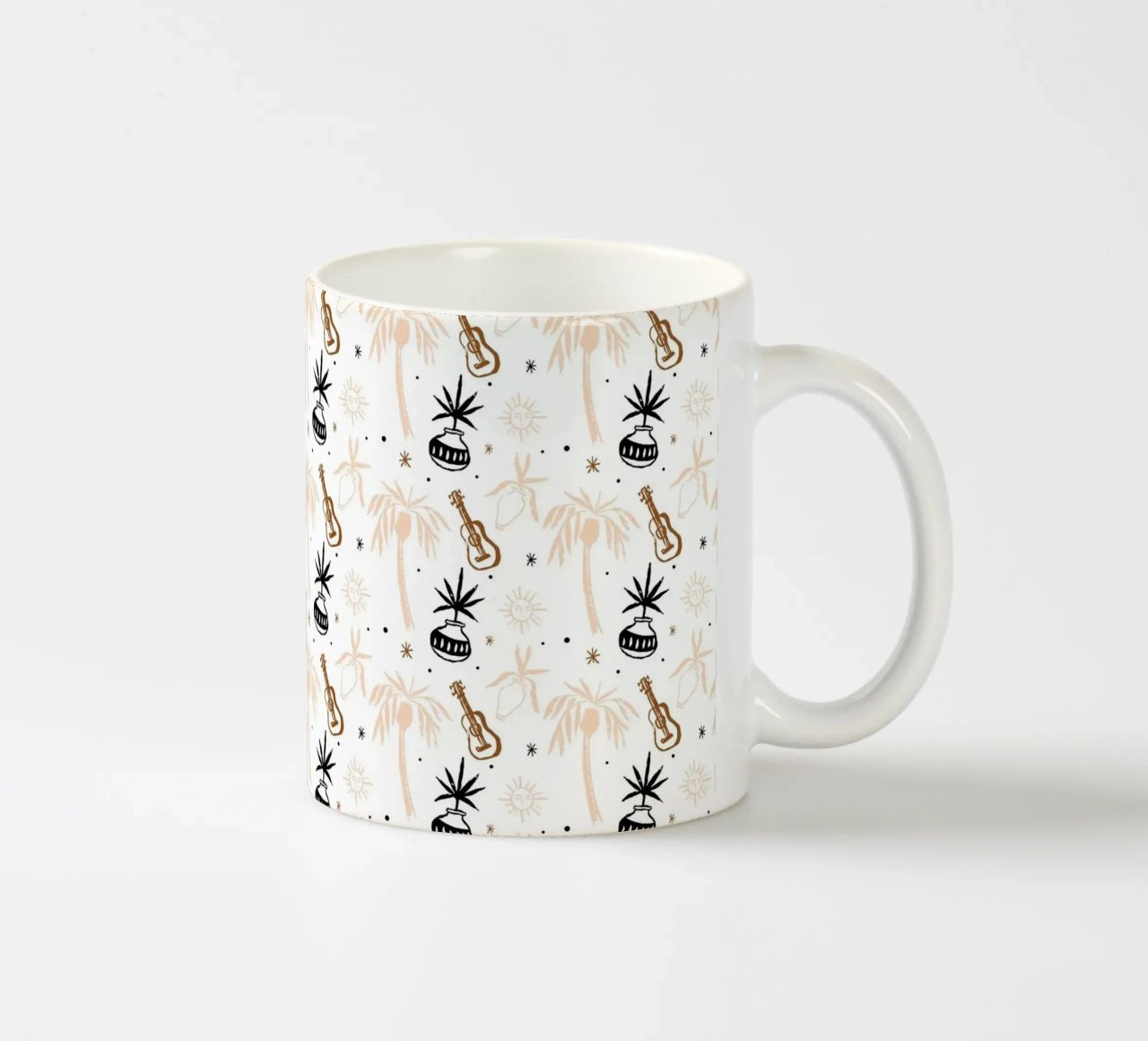 Seaside Pattern No 02 tazza in ceramica da treechild