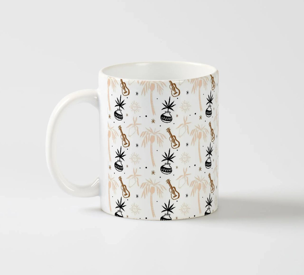 Seaside Pattern No 02 tazza in ceramica da treechild
