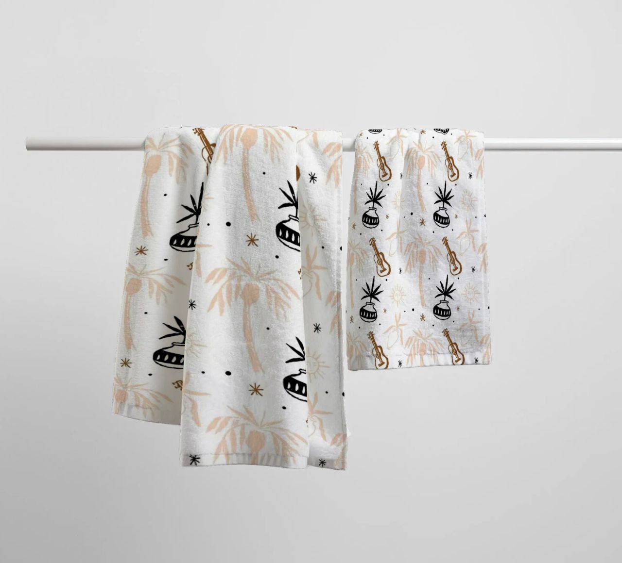 Seaside Pattern No 02 asciugamano da bagno da treechild
