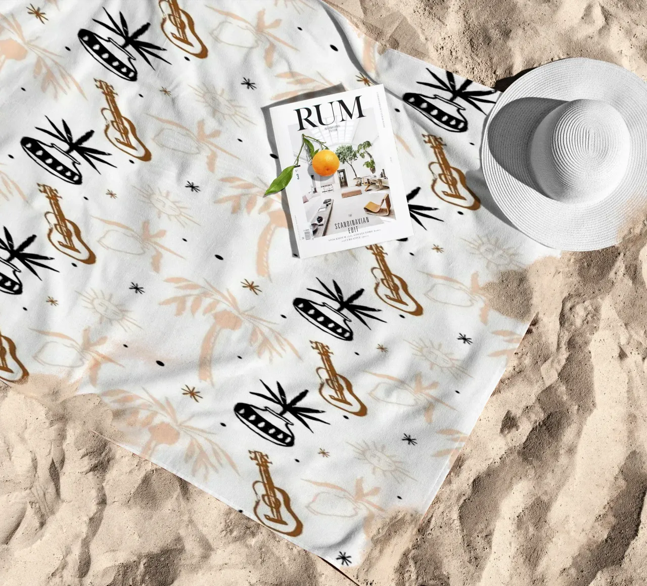 Seaside Pattern No 02 telo mare da treechild