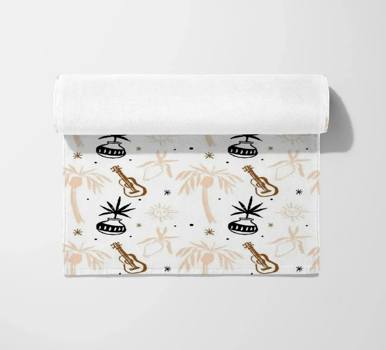 Seaside Pattern No 02 Strandtuch von treechild
