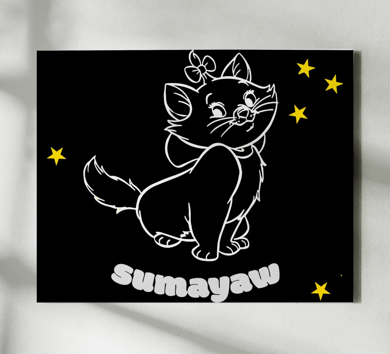 Sumayaw Cat canvas by Green