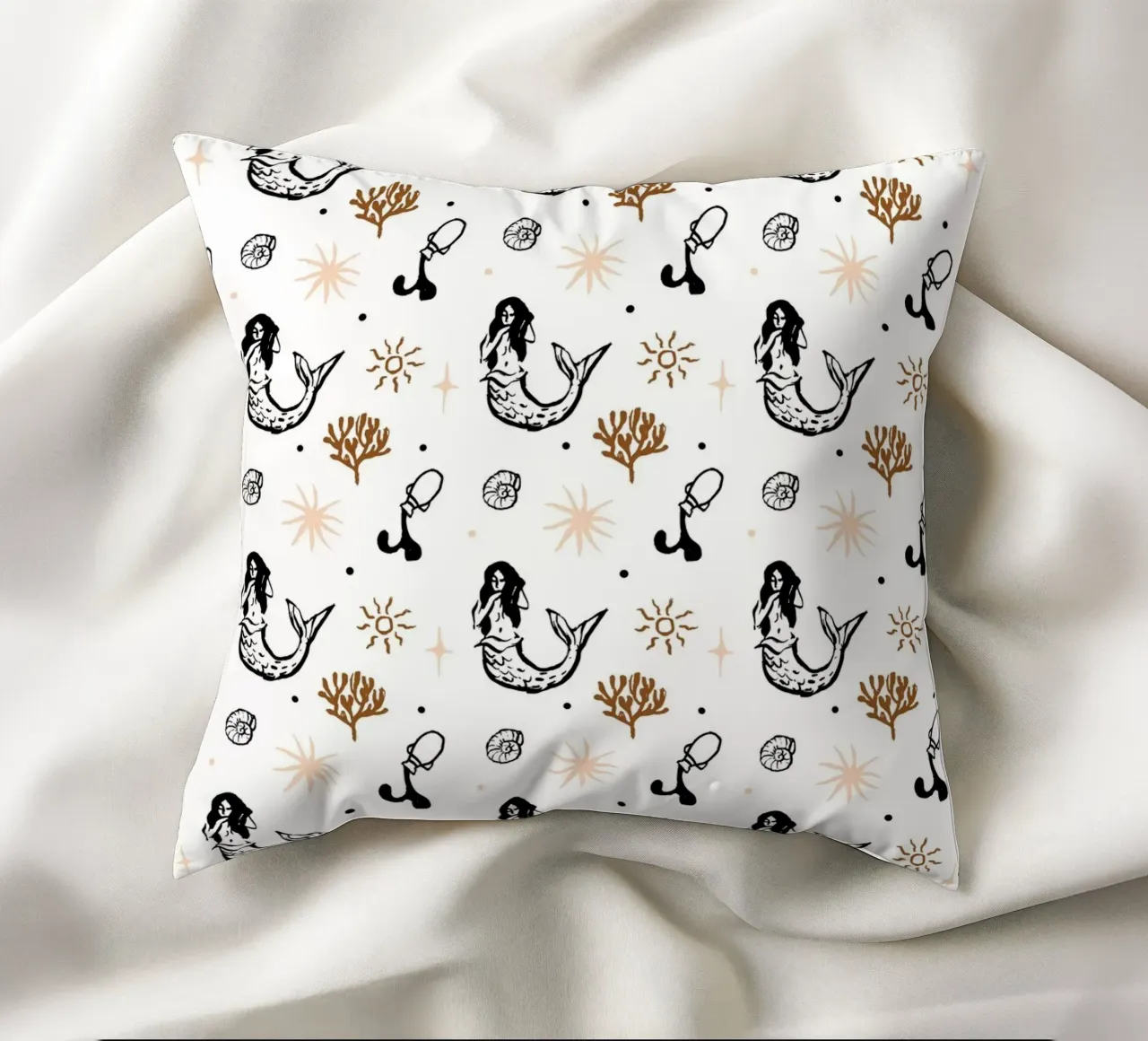 Seaside Pattern No 03 cuscino da treechild