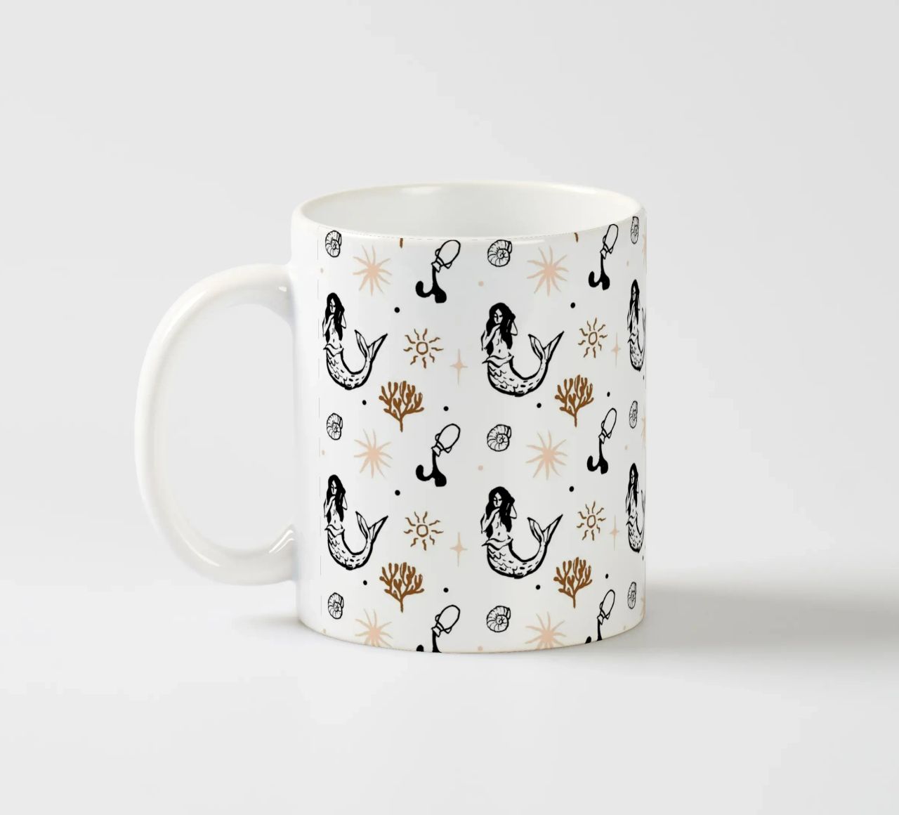 Seaside Pattern No 03 tazza in ceramica da treechild