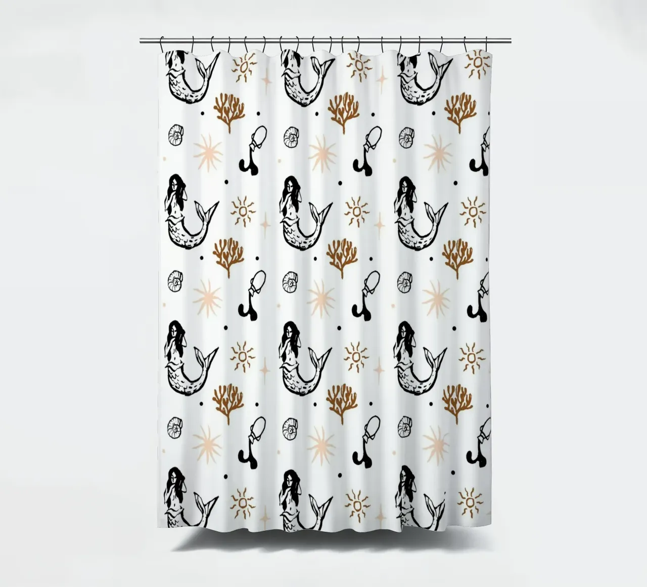 Seaside Pattern No 03 tenda da doccia da treechild